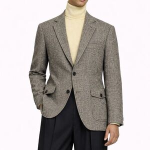 HENLEY - Vintage Classic Gray Tweed Blazer